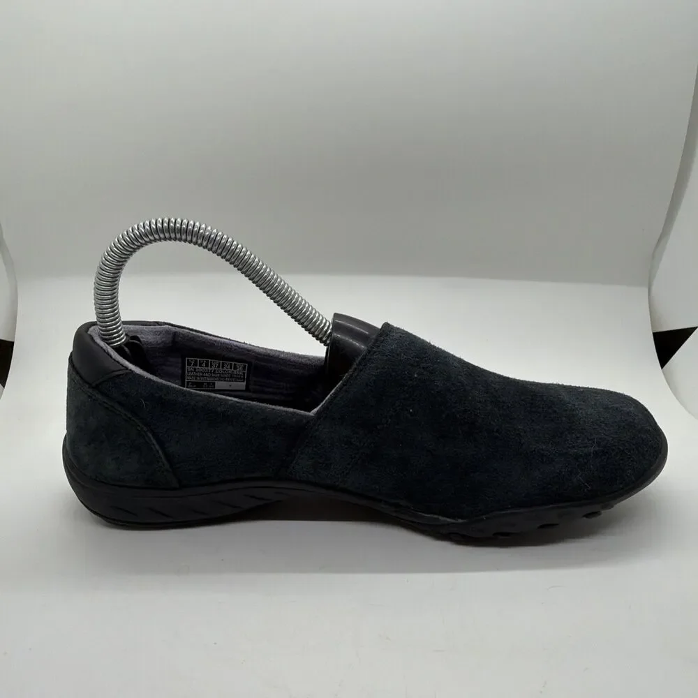 Skechers Breathe Easy Kindred Slip On Shoe Women Size 7 Relaxed Fit 100377 BLK